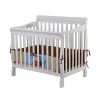 Dream On Me, Aden Convertible 3 in 1 Mini Crib white