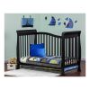 Dream on Me, Violet 7 in 1 Convertible Life Style Crib In Black