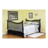 Dream on Me, Violet 7 in 1 Convertible Life Style Crib In Black