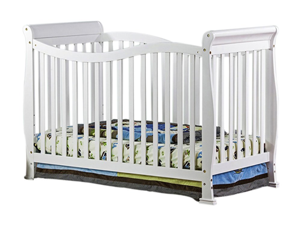 Dream on Me, Violet 7 in 1 Convertible Life Style Crib in White