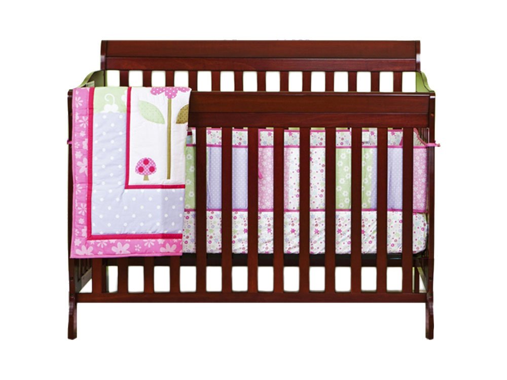 Dream On Me, Ashton Convertible 4 in 1 Crib, Cherry