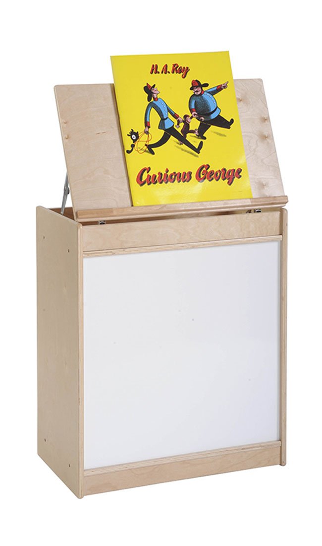 ECR4Kids Big Book Display And Storage Dry Erase Board