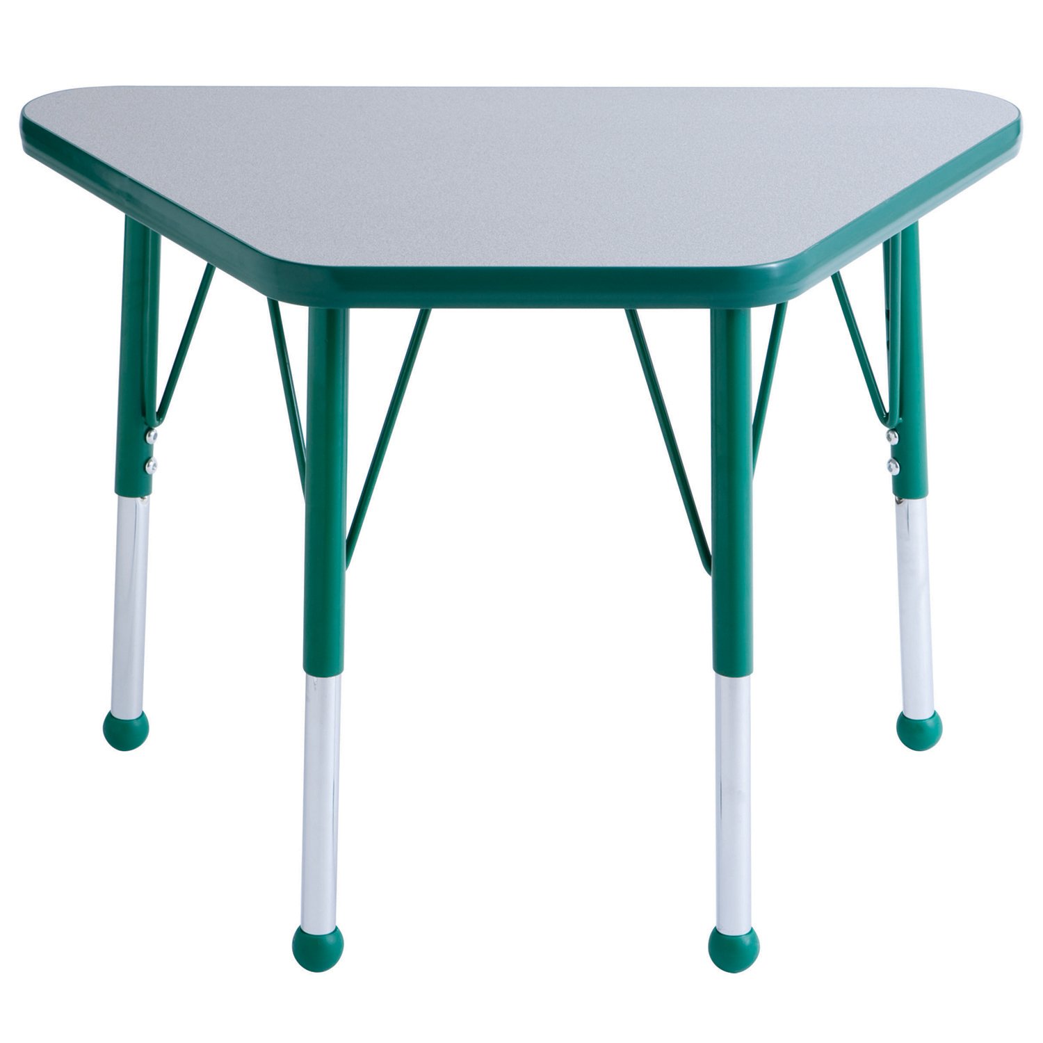ECR4Kids Adjustable Activity Table - Learning 18"" x 30"" ELR-14118-GGN-TB