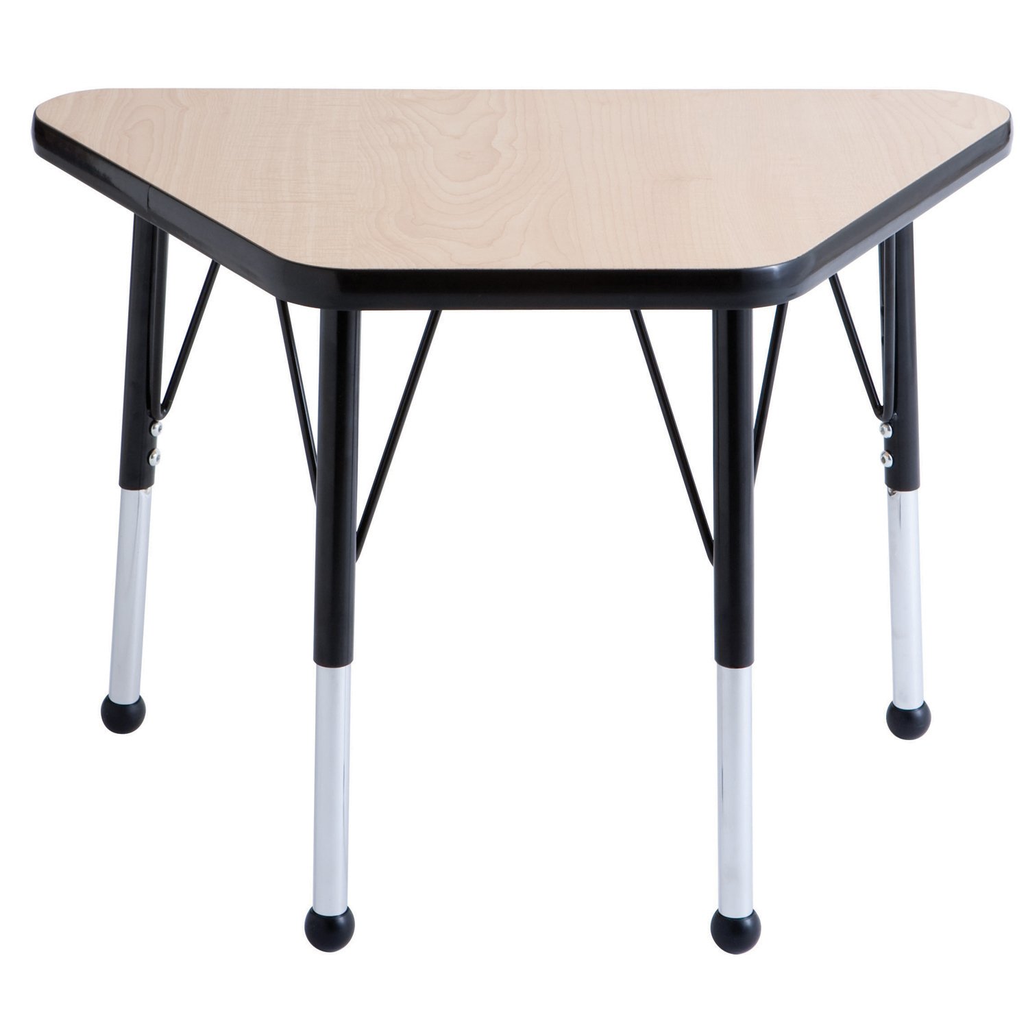 ECR4Kids Adjustable Activity Table - Learning 18"" x 30"" ELR-14118-MBBK-TB