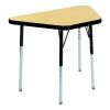 ECR4Kids Adjustable Activity Table - Learning 18"" x 30"" ELR-14118-MBBK-TS