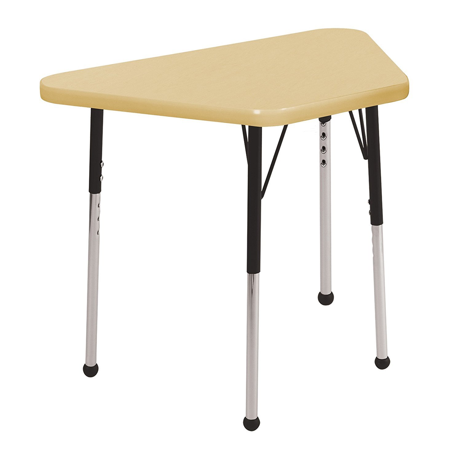 ECR4Kids Adjustable Activity Table - Learning 18"" x 30"" ELR-14118-MMBK-TB
