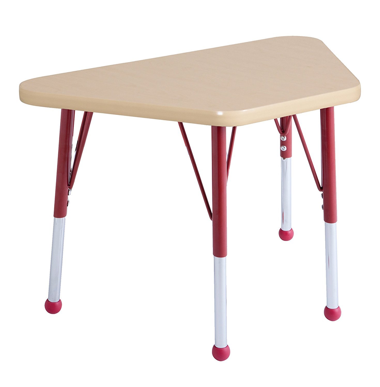 ECR4Kids Adjustable Activity Table - Learning 18"" x 30"" ELR-14118-MMRD-TB