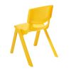 ECR4Kids Preschool Classroom Kids 16"" Assorted Resin Chair Pack 6 Piece