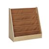 ECR4Kids Study Room Furniture 1 Sided Book Storage Fabric Shelves