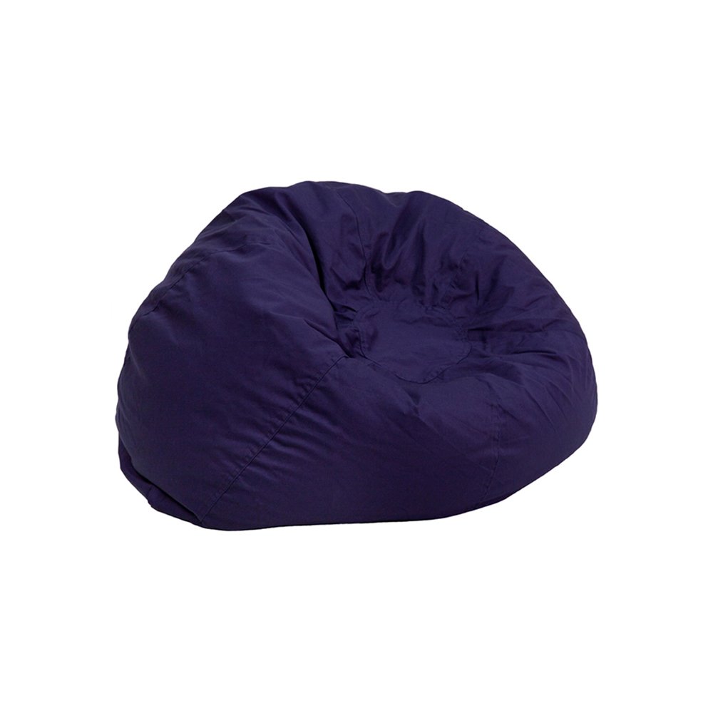 Flash Furniture Small Solid Navy Blue Kids Bean Bag Chair [DG-BEAN-SMALL-SOLID-BL-GG]