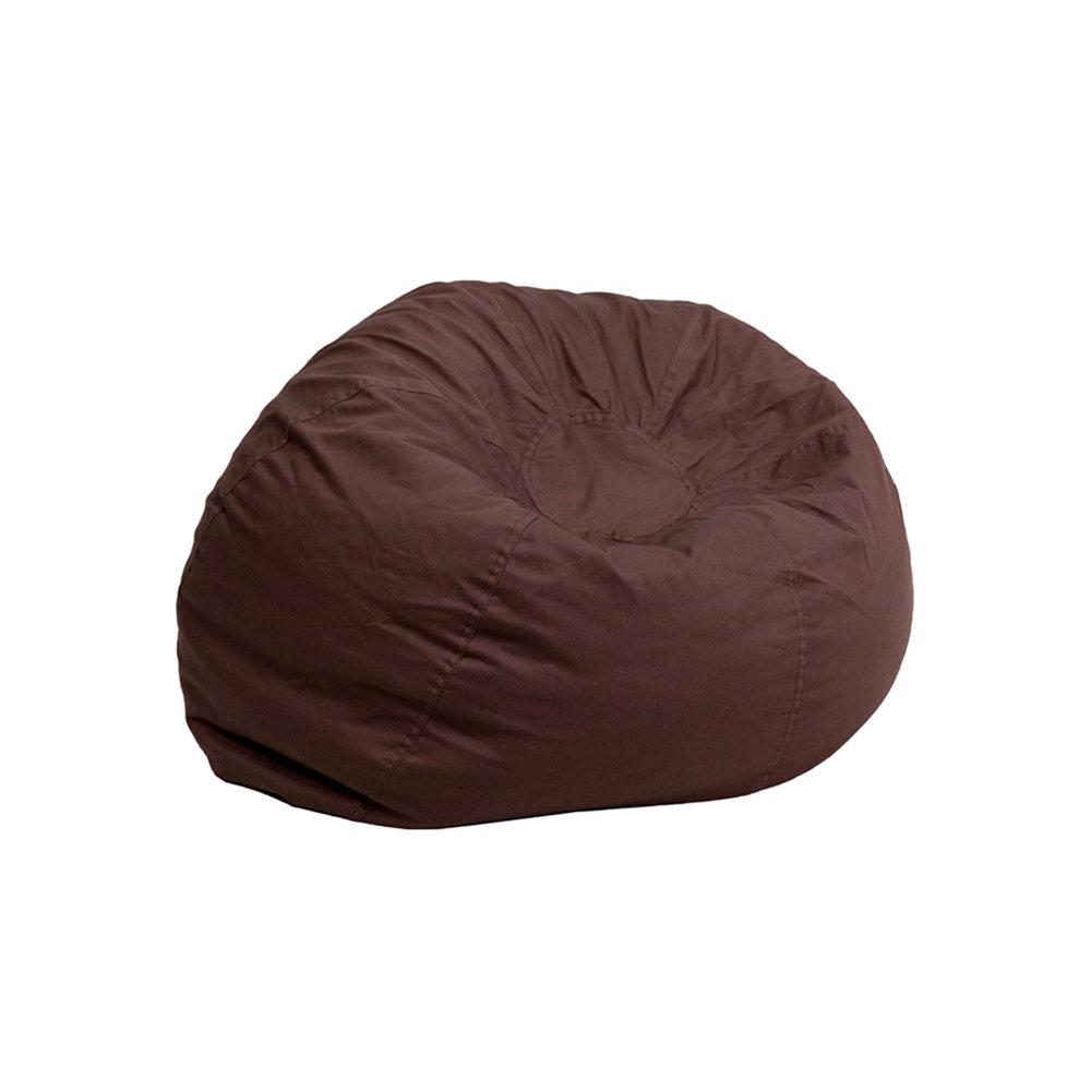 Flash Furniture Small Solid Brown Kids Bean Bag Chair [DG-BEAN-SMALL-SOLID-BRN-GG]
