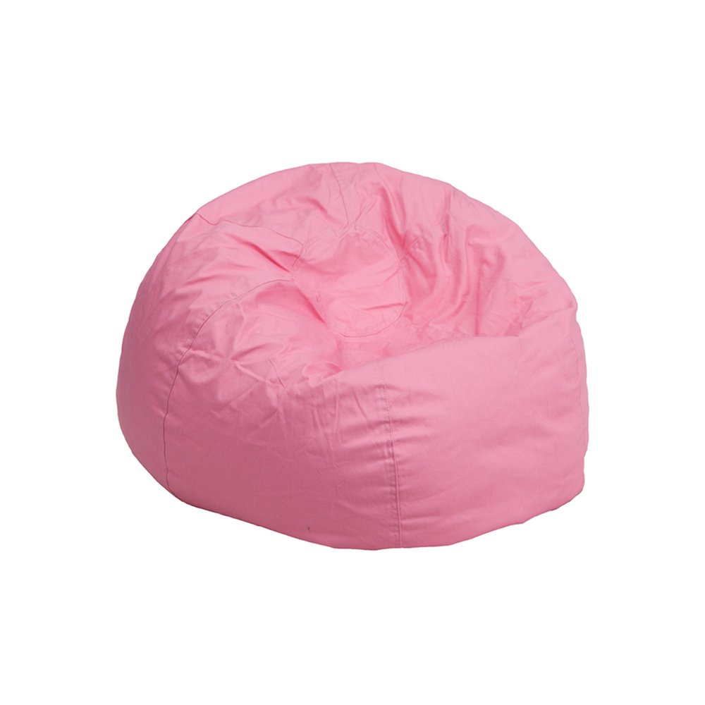 Flash Furniture Small Solid Light Pink Kids Bean Bag Chair [DG-BEAN-SMALL-SOLID-PK-GG]