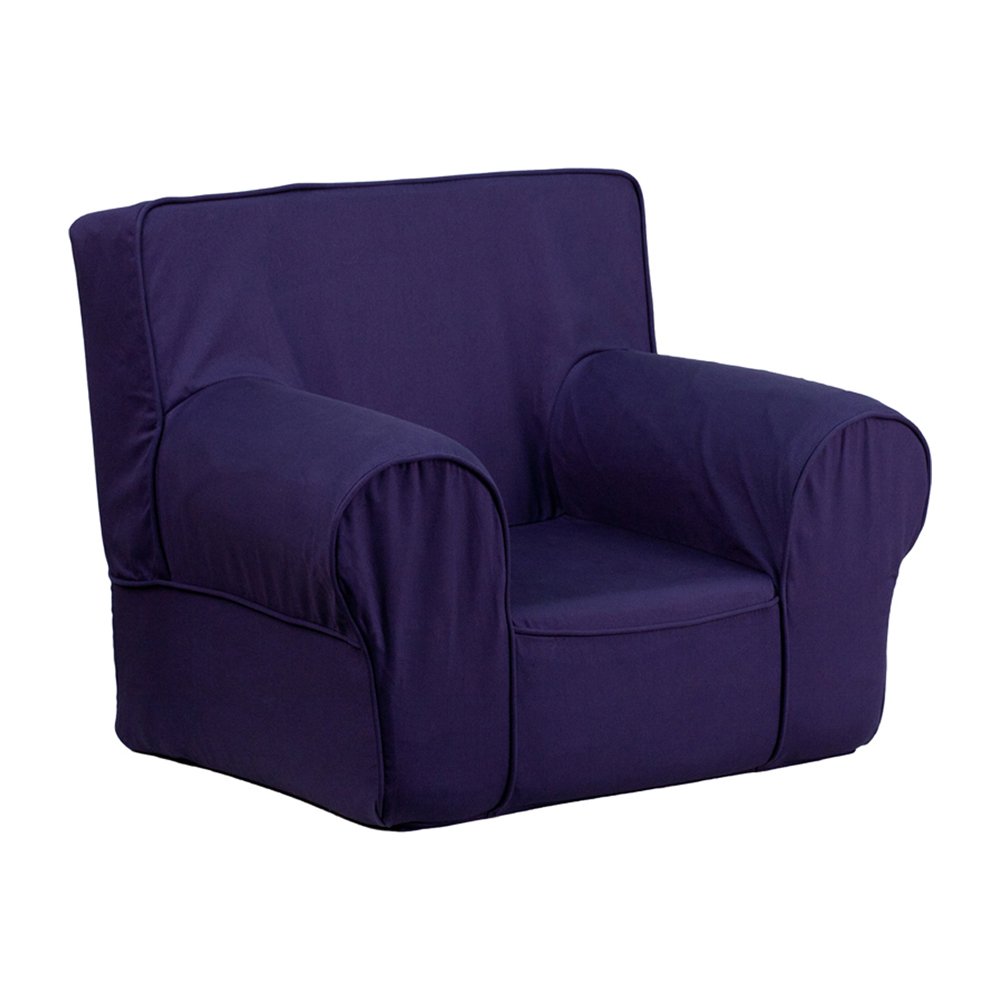 Flash Furniture Small Solid Navy Blue Kids Chair [DG-CH-KID-SOLID-BL-GG]
