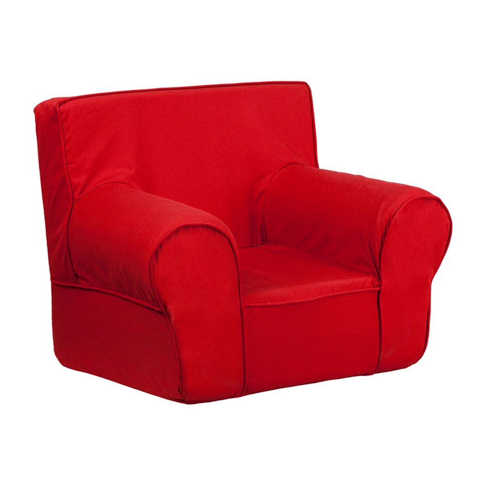 Flash Furniture Small Solid Red Kids Chair [DG-CH-KID-SOLID-RED-GG]