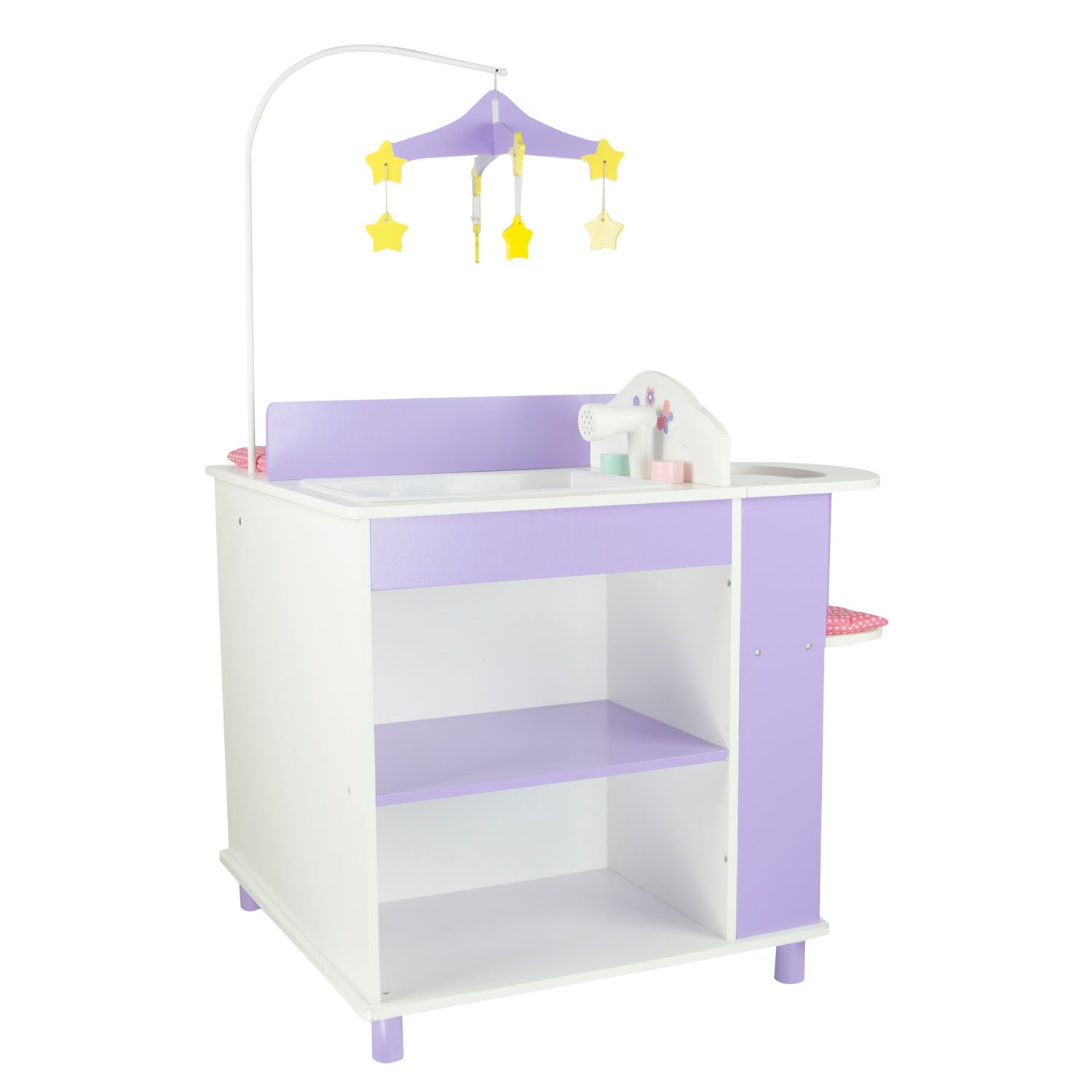 Olivia's Little World Little Princess 18"" Doll Furniture - Baby Changing Station with Storage