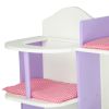 Olivia's Little World Little Princess 18"" Doll Furniture - Baby Changing Station with Storage