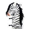 Teamson Kids Children Safari Stool with Coat Rack - Zebra