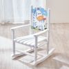 Teamson Kids Children Safari Rocking Play Chair-Zebra