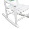 Teamson Kids Children Safari Rocking Play Chair-Zebra