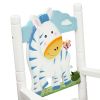 Teamson Kids Children Safari Rocking Play Chair-Zebra