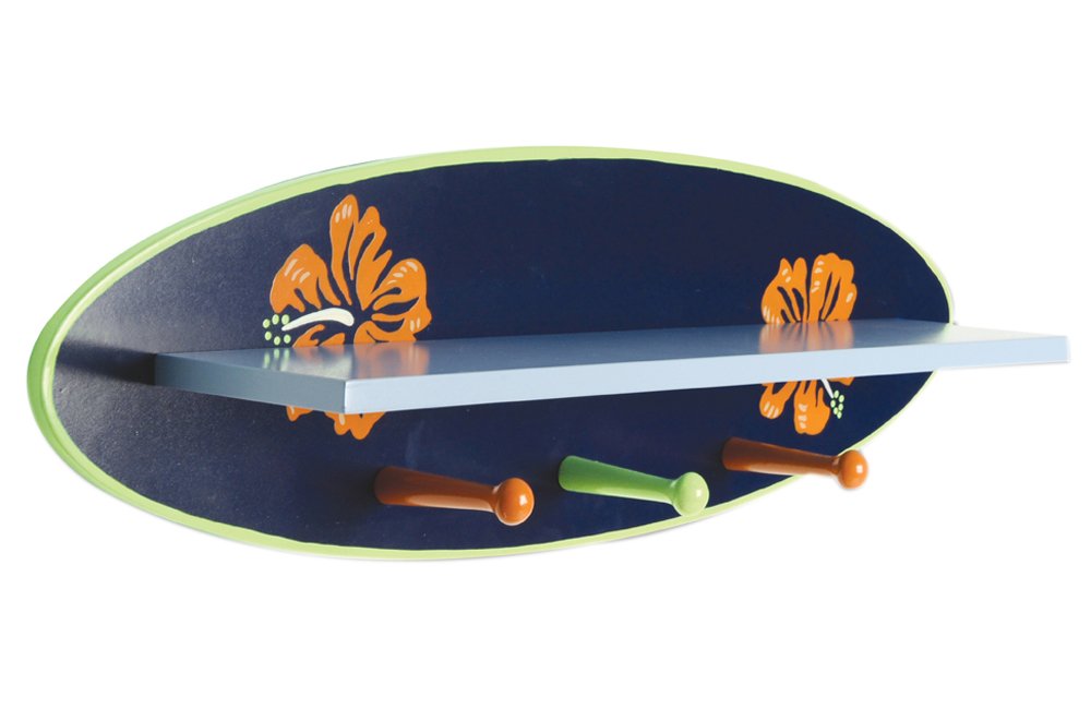 Surf'S Up - Shelf With Pegs