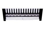 Trend Lab Versailles Black & White - 3 Piece Crib Bedding Set