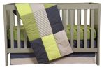 Perfectly Preppy - 3 Piece Crib Bedding Set