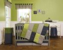Perfectly Preppy - 3 Piece Crib Bedding Set