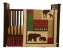 Northwoods - 3 Piece Crib Bedding Set