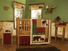Northwoods - 3 Piece Crib Bedding Set