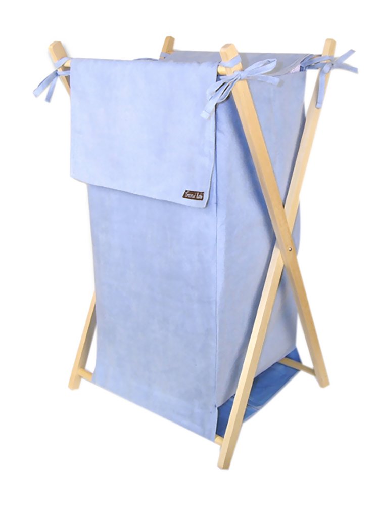 Hamper Set - Blue Ultrasuede