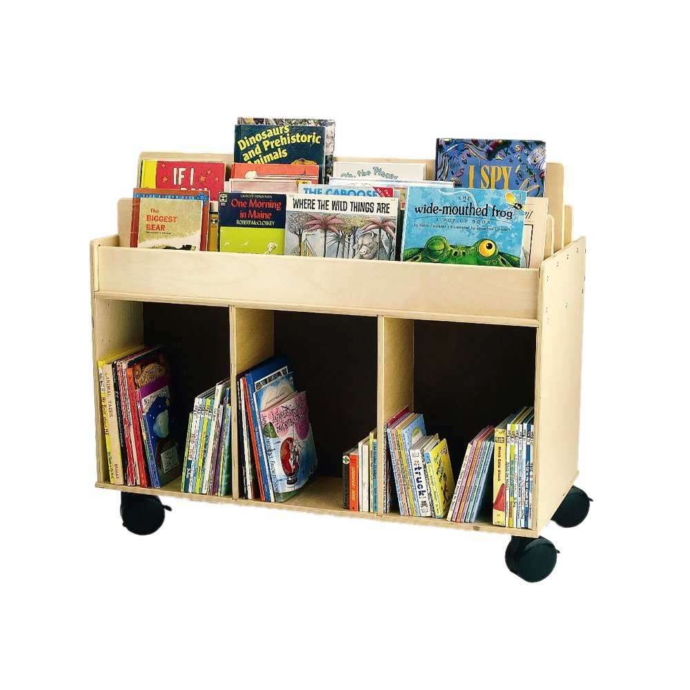 Whitney brothers Mobile Book Storage Island