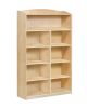 Sgl Side Bookcase-60""H