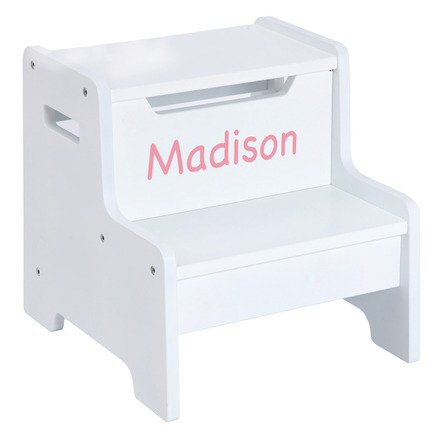 Expressions Step Stool: White